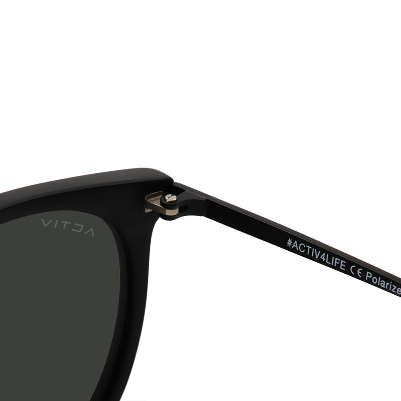 T2B Matte Black with Rose Gold Mirror Lens