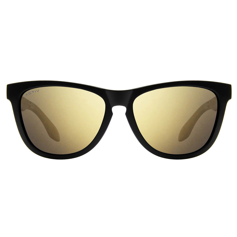 ACTIV One - Matte Black with Gold Lens