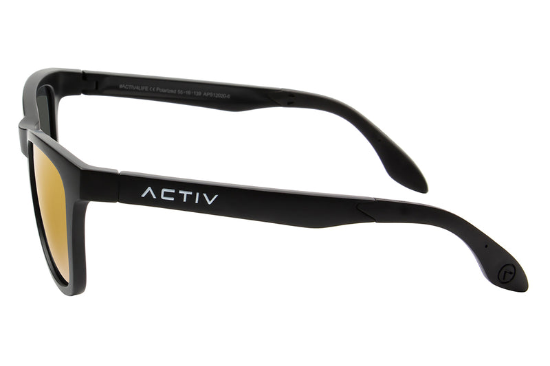 ACTIV One - Matte Black with Rose Gold Lens