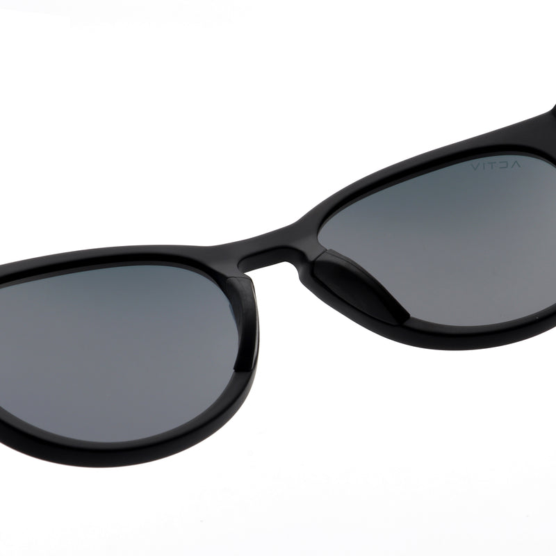 ACTIV One T2B - Matte Black with Pink Mirror Lens