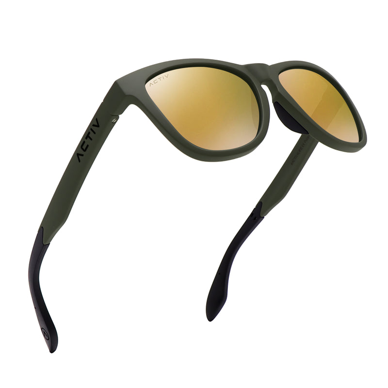 ACTIV One - Matte Olive with Rose Gold Lens