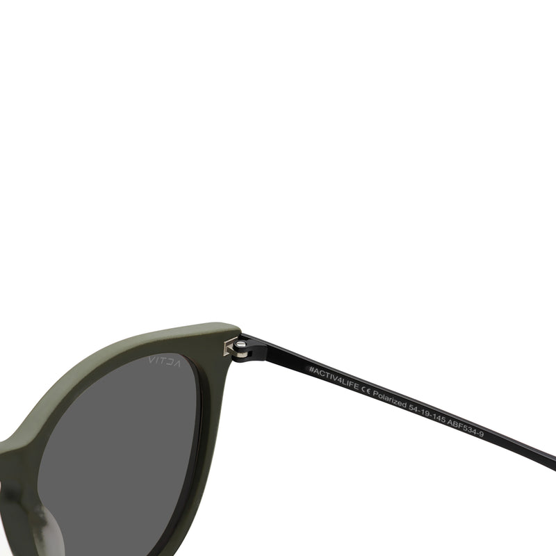 T2B Matte Olive with Cool Grey Lens