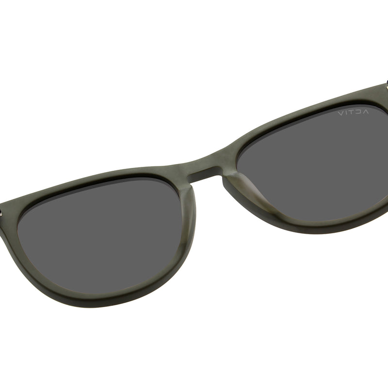 T2B Matte Olive with Cool Grey Lens