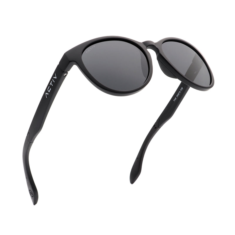 ACTIV One T2B - Matte Black with Cool Grey Lens