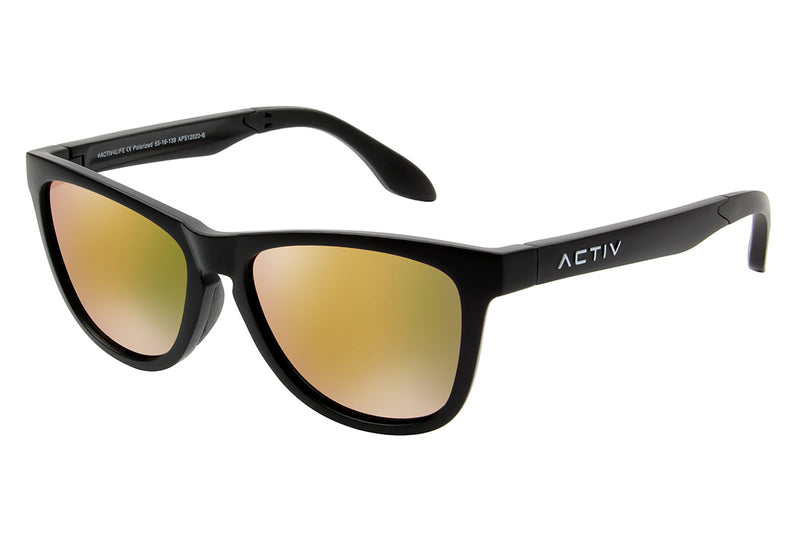 ACTIV One - Matte Black with Rose Gold Lens